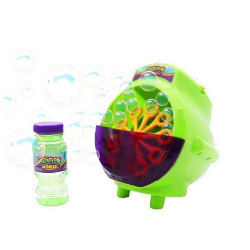Gazillion Bubbles, Hurricane Bubble Making Machine - Portable Bubble Maker - Instant Bubble Creation - Outdoor Toy for Kids - 4 oz. Bubble Solution Included - Ages 3+