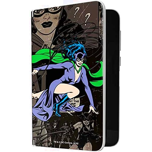 Skinit Tablet Decal Skin Compatible with Surface Duo - Officially Licensed Warner Bros Catwoman Mixed Media Design