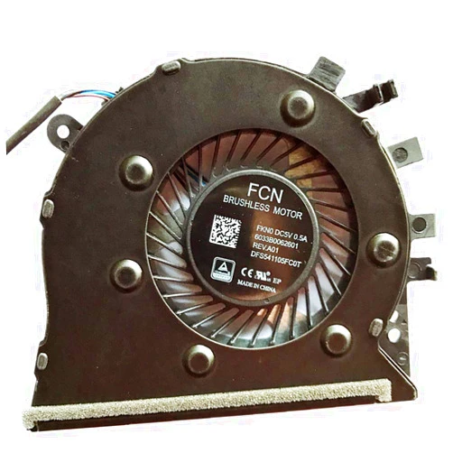 RJUNGXY Replacement Compatible Laptop CPU Cooling Fan Cooler for HP 17-by 17-ca 17-BY0053CL L22531-001 6033b0062601 fcn dfs541105fc0t Series fkn0 6033b0062701 ns85b00-17k22 dfs541105fcot