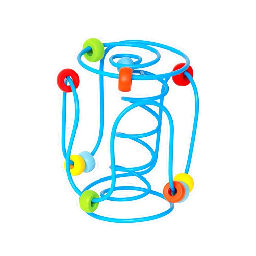 Hape Award Winning Spring-A-Ling Wooden Bead Maze