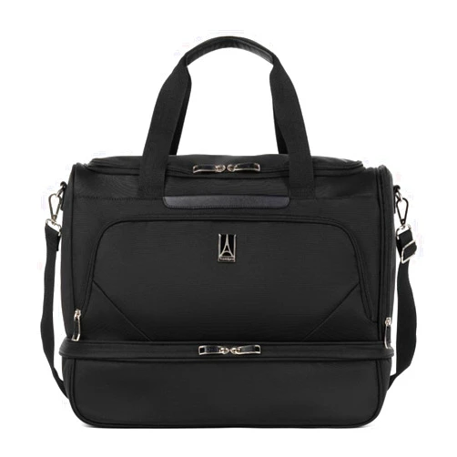 Travelpro Maxlite 5 Softside Carry-on Weekender with Drop-Bottom Compartment, Lightweight Overnight Travel Duffel Bag, Men and Women, 19-Inch