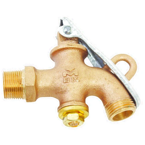 B & K B&K 109-224 Drum and Barrel Faucet with MPT Inlet x Hose Threaded Outlet, 3/4