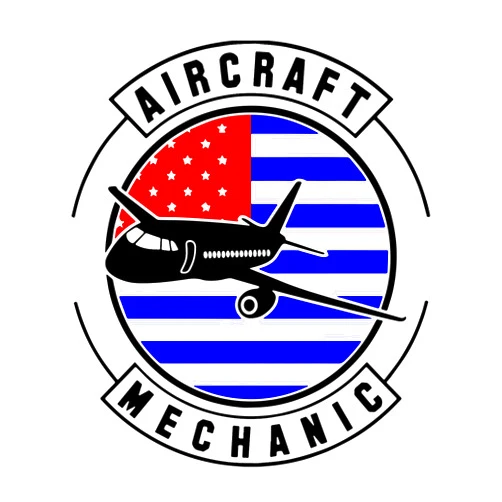 ALL I NEED IS ICED COFFEE (3PCS) USA Flag Airplane Technician Aviation Gift Aircraft Mechanic Sticker for Water Bottles, Car Sticker, Book Sticker (3 Inches)