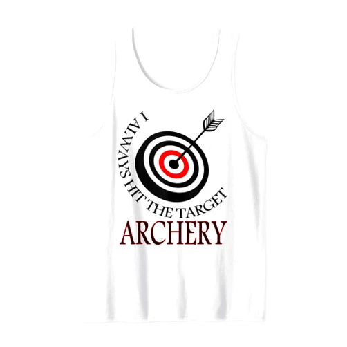 Bogenschießen Bogenschützer Schießverein Geschenk Archery Archer Crossbow Shooting Gift Idea Tank Top