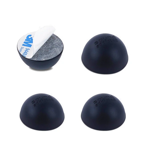 Sound Addicted Subble 1.2'' (4 Pack) Silicone Feet Isolation for Amplifiers, Decks or Any Other Audio Equipment, Non-Skid Hemisphere with Adhesive (Sustain up to 24lb) | Subble