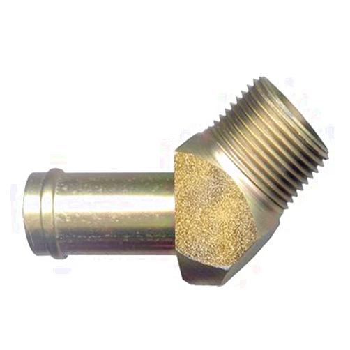 FasParts Steel Barb 45 Degree Male Pipe Fitting 5/8