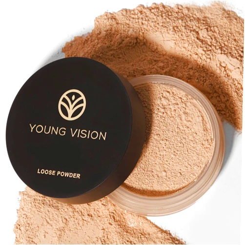 YOUNG VISION Flawless Finish Loose Powder - Translucent Setting Powder, Blurs Fine Lines & Imperfections, Lightweight, Long-Lasting, Suitable for All Skin Types, Makeup Essential…