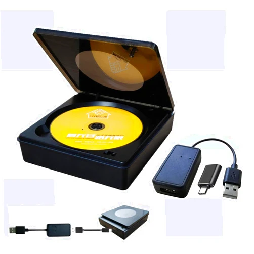 FLWLKEJI [Upgraded Version for More Cars] External Universal CD Player for Car,Portable CD Player for Car with Bluetooth Adapter Plug & Play for Cars USB Port Laptop Desktop TV Bluetooth Speaker