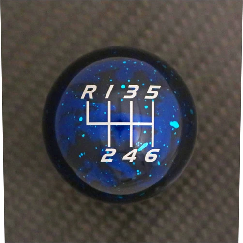Billetworkz Cosmic Space Shift Knob Compatible/Replacement for Manual 2012-2021 Subaru BRZ/Scion FRS/Toyota GT86, Cosmic Blue