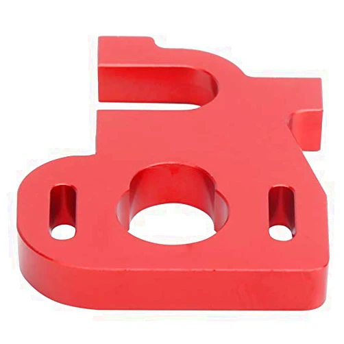 VGEBY Adjustable Motor Mount Seat Holder Heat Sink Spare Parts Accessory for Wltoys 1/14 144001 RC Car(red)