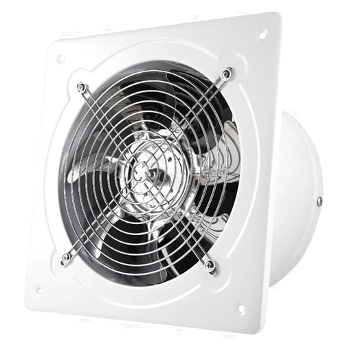 RLOZUI 8 inch Exhaust Fan, 735CFM Wall Mounted Vent Fans, Ventilation Blower for Ceiling Bathroom Attic Window Basement Ventilation Fan, 110V 80W