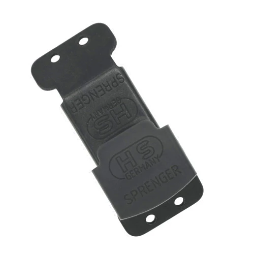 Herm Sprenger Sprenger Herm Black Stainless Steel ClicLock Buckle Quick Release Fastener for Dog Training Prong Collar for Small Medium Large Dogs Made in Germany (2.25mm)