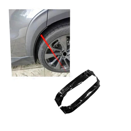 NRHYMBES Compatible for Ford Compatible for Edge Endura CD539 MK2 2015~2022 2021 Car Mud Flap Special Rear Door Rear Wheel Modification Mudguard(Army green)