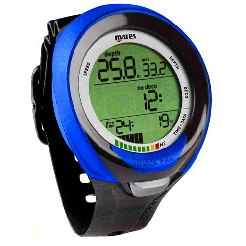 Mares Puck Pro Plus Wrist Computer Blue/Black Band