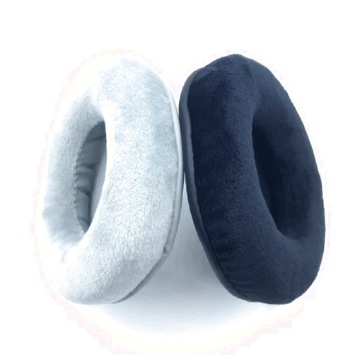 HIQUE 65 MM Replacement Velvet Ear Pads for ATH,Sennheiser,Panasonic,Sony Headphones (65mm Black)