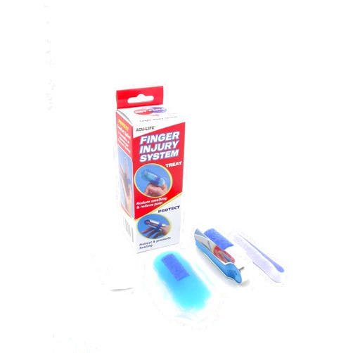 Acu-Life Finger Treatment Kit | Pain Relief and Recovery | Hot and Cold | Includes Finger Split and Gel Pack , Various , 4 Piece Set
