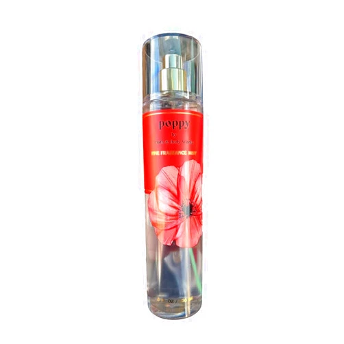 Jheppbay Canero Bath and body Lotion, Perfume Mist, Shower Gel Holiday and Tropical Fragrance Collection (Poppy Mist, 8 Ounce)