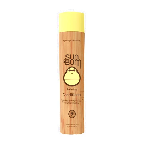 Sun Bum Revitalizing Conditioner - Hydrating and Nourishing Hair - Smoothes and Strengthens - UV Protecting - Vegan - Made Without Parabens - 10 oz