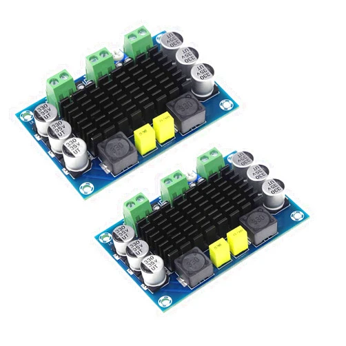HiLetgo 2pcs TPA3116 100W Audio Amplifier Board DC 12V 24V TPA3116DA Mono Channel Digital Audio Amplifier Board High Power AMP Module