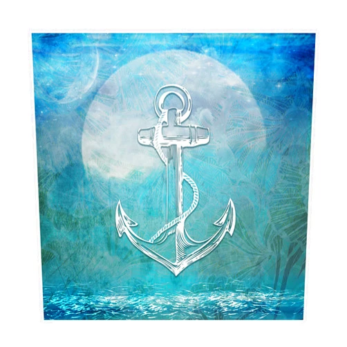 Trademark Fine Art Sailor Away Anchor by Lightboxjournal, 24x24-Inch