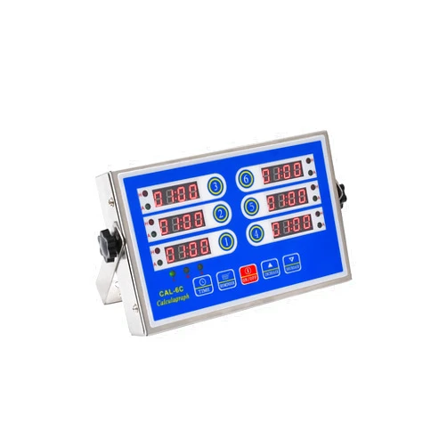 S2SQURE 6-Channel Professional Kitchen Timer Digital Commercial Timers for Restaurant Food Cooking Fryer Bakery Food Truck Stainless Steel Loud with Volume Control