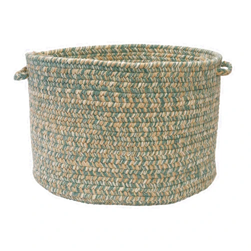 Colonial Mills Tremont Utility Basket, 14 by 10-Inch, Teal