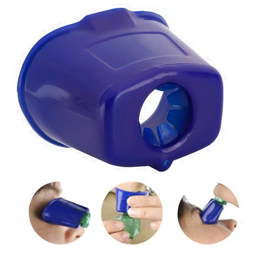 Jimfoty Eye Drop Guide, Easy to Use Eyedrop Guide Eye Dropper Guide Eye Drop Helper for All Ages - Works with Most Eye Drop Bottles - Reusable and Portable