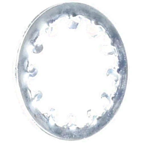 TurnFast Zinc-Plated Steel Internal-Tooth Lock Washer, for 7/16