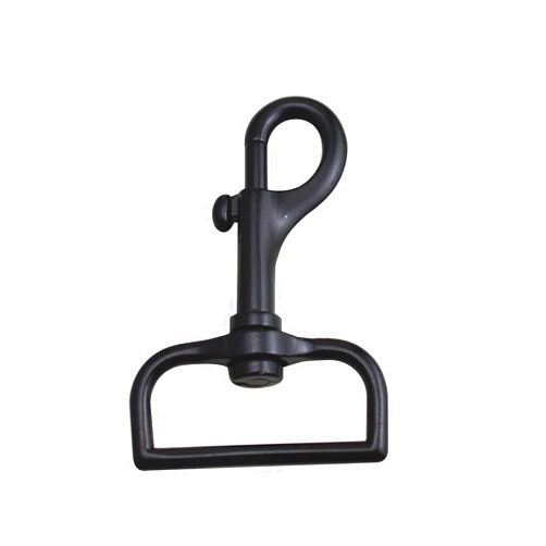 Wuuycoky Black D Ring Gun Buckle Large Lobster Clasps Swivel Snap Hooks
