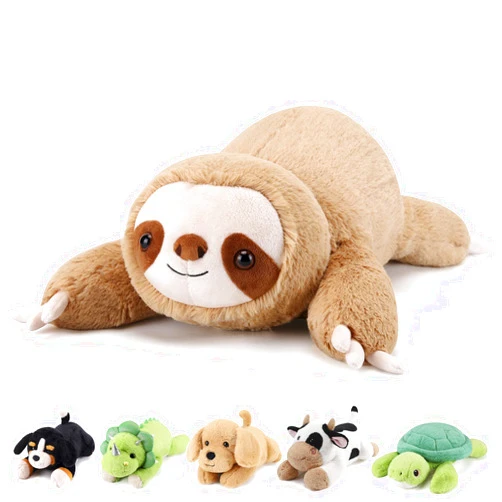 Gnomantic Sloth Weighted Stuffed Animals - 12 Inch 1.0 Pounds Weighted Plushies Sloth Stuffed Animal - Small Stuffed Sloth Weighted Plush Pillow - Cute Plush Toy Gifts for Kids & Adults (12