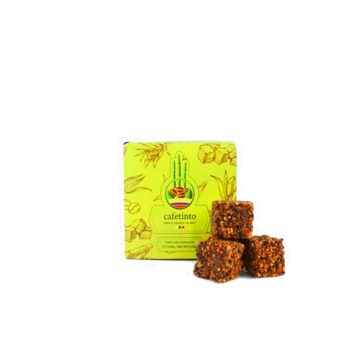 Cafetinto Organic Instant Coffee Cubes 27 Pieces | Colombian Coffee & All Natural Panela Coffee Cubes | Naturally Sourced | Provides Natural Nutrients, Vitamins & Minerals