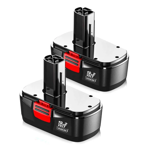 VANON Upgraded to 4.8Ah DieHard C-3 Ni-MH Battery Replacement for Craftsman 19.2 Volt Battery 2Pack 1323903 130279005 130279003 130279017 1323517 315.11375 315.11485 315.113753 315.115410