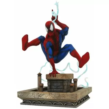 DIAMOND SELECT TOYS Marvel Gallery: Spider-Man ('90S Version) PVC Figure, Multicolor, 8 inches