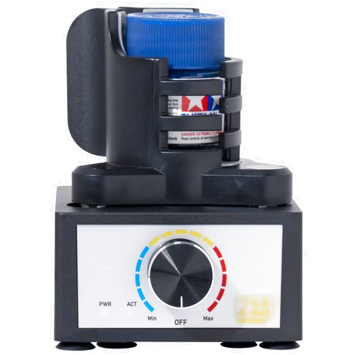 HIOFCSIR Hands-Free Model Paint Shaker,Mini Adjustable Speed Vortex Mixer Machine for Acrylic Paints,Tattoo Ink,Nail Polish,Eyelash Glue Adhesives,Pigment,Testing Tubes