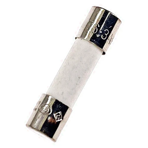 ChengHongXing 10PCS Ceramic fuses T6.3AH250V Slow-Blow 5x20mm/0.197