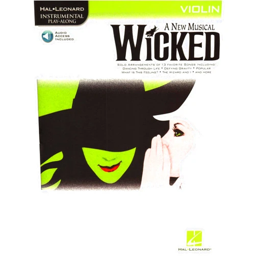 Stephen Schwartz Wicked Violin Play-Along Pack Book/Online Audio (Instrumental Folio)