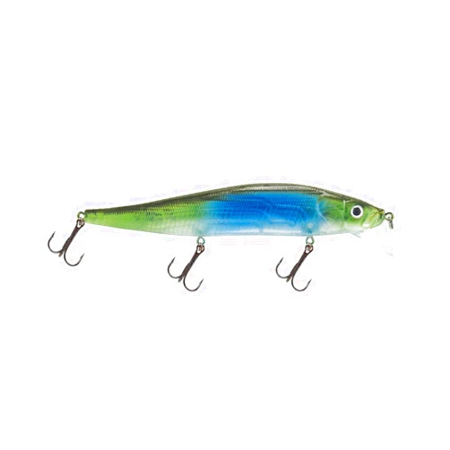 FISH LUCKE Luck E Strike STX Jerkbait, 4.5 Inch Suspending Hydrodynamic Fishing Lure, Made in The USA