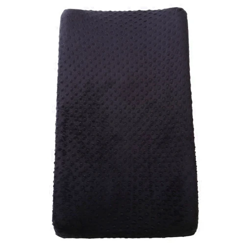 DONOMILO Changing Pad Cover Super Soft Minky Dots Skin-Friendly Breathable Wipeable Changing Table Sheets for Baby Boy and Baby Girl （Black）
