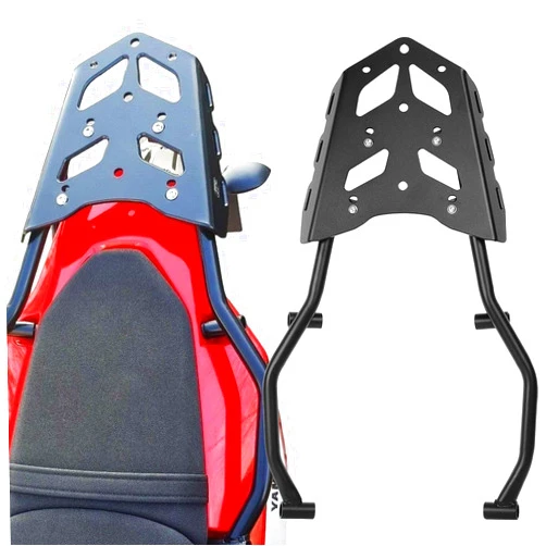 Midimttop Motorcycle Rear Luggage Cargo Rack Carrier Support Shelf Rack Compatible with Ya&ma&ha Tenere 700 XTZ700 XTZ690 XTZ 700 XTZ 690 Accessories 2019-2024