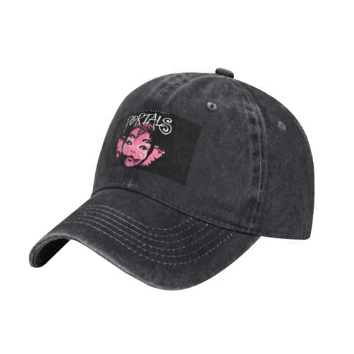 Wazxdhlpf Melanie Popular Songwriter Martinez Baseball Cap Adjustable Caps Unisex Aldult Trucker Cap Outdoor Breathable Baseball Hats Daily Cap for Hiking for Mans Women's Black