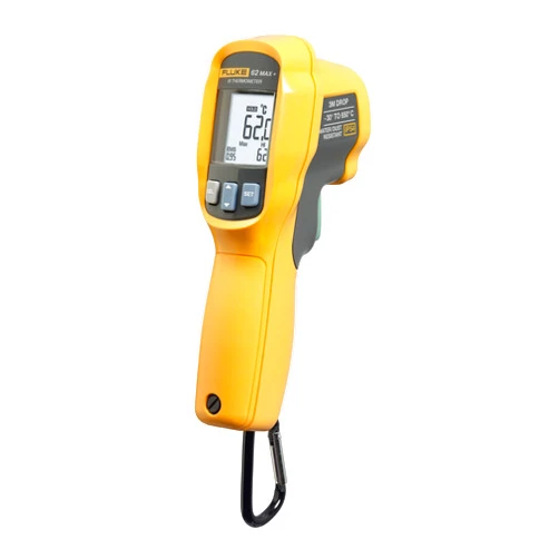 Fluke 62 Max+ Infrared Thermometer (Not for human temp), -20 to +1202 Degree F Range, LCD