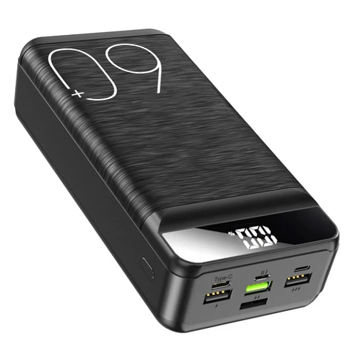 POIYTL Power Bank 60000mAh 22.5W Fast Charging Portable Charger USB-C Quick Charge with 4 Outputs & 3 Inputs LED Display Huge Capacity External Battery Pack for Most Electronic Devices on The Market