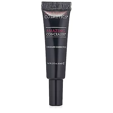 Amazing Cosmetics Amazing Concealer, full coverage long wear concealer makeup for undereye dark circles, acne, blemishes and spots, color correcting shades, melts into skin for most natural finish Light Golden