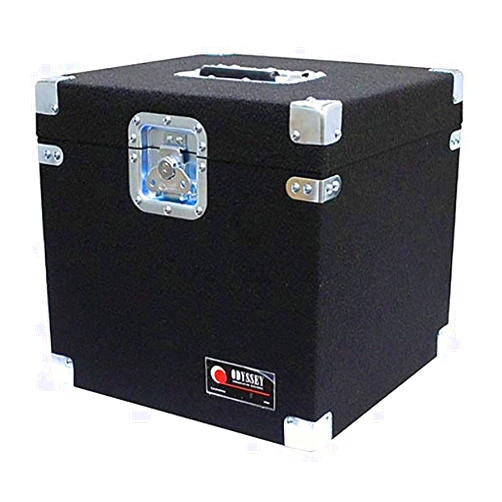 ODYSSEY CLP100P Carpeted Pro Lp Case With Recessed Hardware For 100 Vinyl Lp's