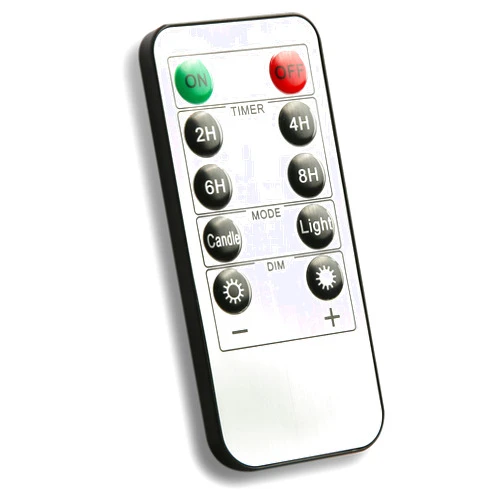 Niceme 10-Key Flameless Candle Remote Control (Only for Niceme LED Candles), 24H Cycle Automatic Timer Replacement Electric LED Candles Accessory with CR2025 Battery, Not Universal