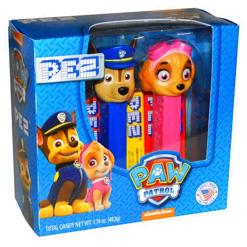 Pez Nickelodeon Paw Patrol Twin Pack Gift Set - Includes 6 Individually Wrapped Rolls of Pez Candy (1 Pack)