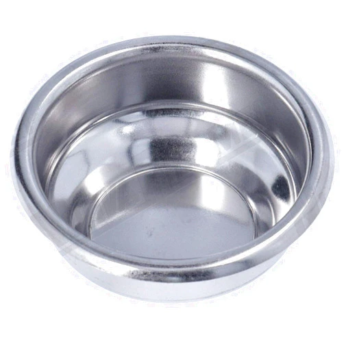 Nuova Ricambi 53mm Backflush Blind Filter Basket for La Spaziale Espresso Machines - 1 Count - Silver