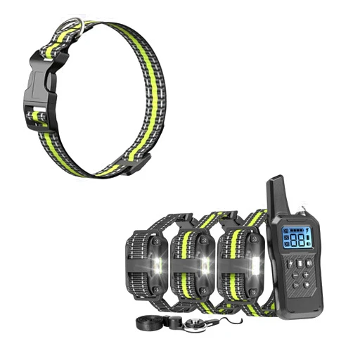 FunniPets Dog Training Collar 2600ft Range Dog Shock Collar with Remote Waterproof Electronic Dog Collar for Small Medium and Large Dogs with 4 Training Modes