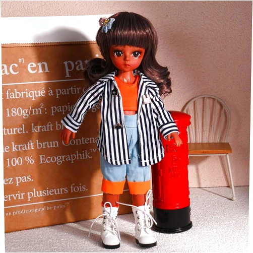UCanaan BJD Doll 1/6 SD Dolls 12 Inch 18 Ball Jointed Doll DIY Toys with Full Set Clothes Shoes Wig Makeup, Best Gitfs for Girls Christmas Birthday