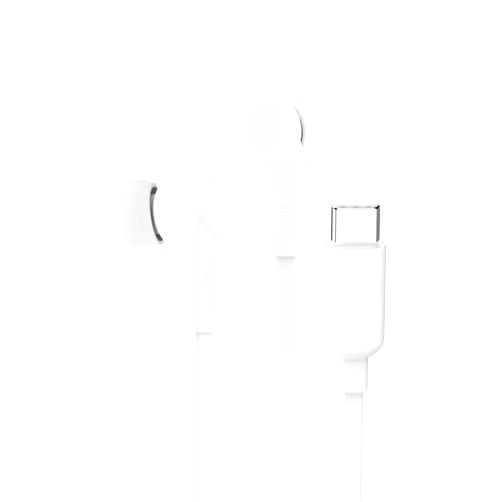 Belkin SoundForm Wired Earbuds with USB-C Connector, in-Ear Earphones w/Microphone - USB-C Headphones for iPhone 17, iPhone 16, iPad mini, Galaxy S25, Google Pixel 9, Android, and More - White